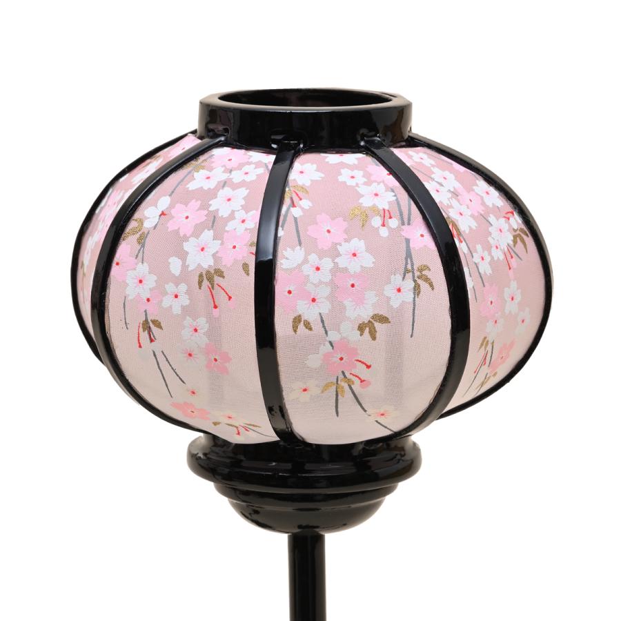 雛人形 お雛様 雪洞 ぼんぼり 単品 コード付 27cm 京極小（L