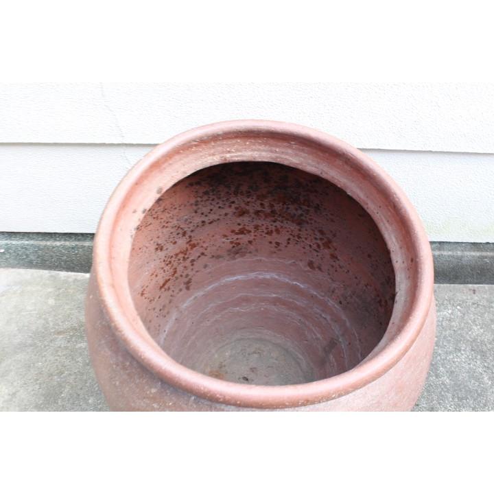 古備前 壷 時代物 窯印 自然釉 φ19.5cm(K-YC392) 古備前 壷 時代物 窯印 自然釉 φ19.5cm(K-YC392) 古備前 壷