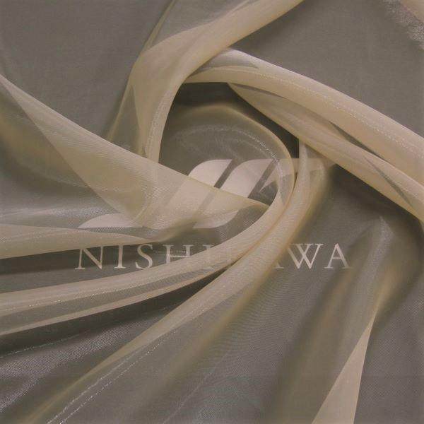 サーブルオーガンジー（MR3490） 色番号16 クリームベージュ