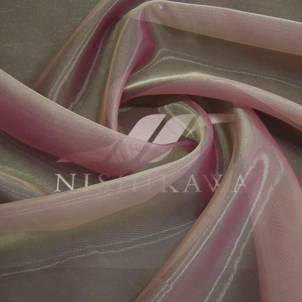 サーブルオーガンジー（MR3490） 色番号45 シャンパンローズ