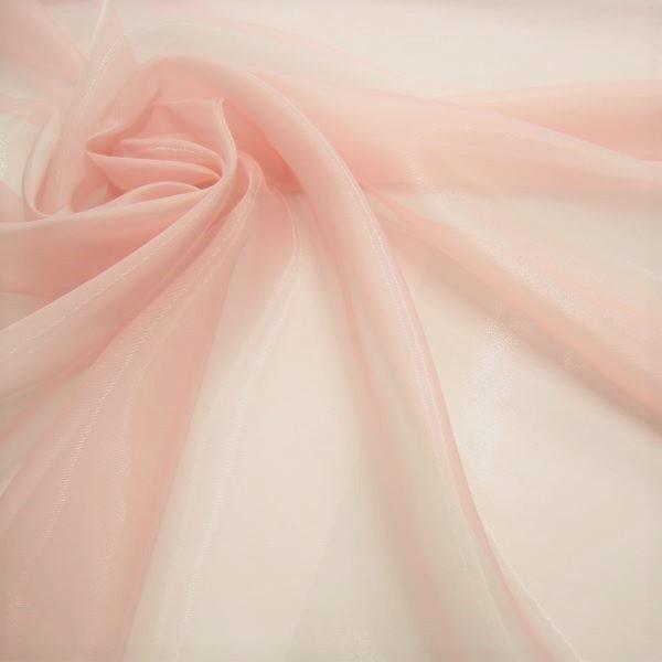 サーブルオーガンジー（MR3490） 色番号66 ピンク オーガンジー 生地