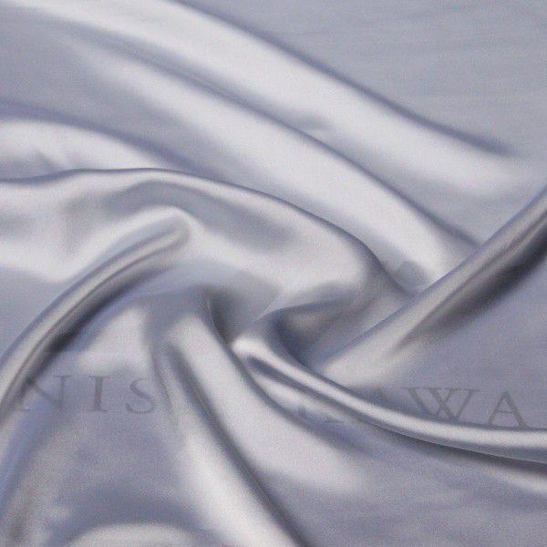 シルキーサテン (N3050) 色番号6 ヒヤシンスシルバー 生地 ドレス、発表会、フォーマル、衣装、ワンピース、ウエディングドレス