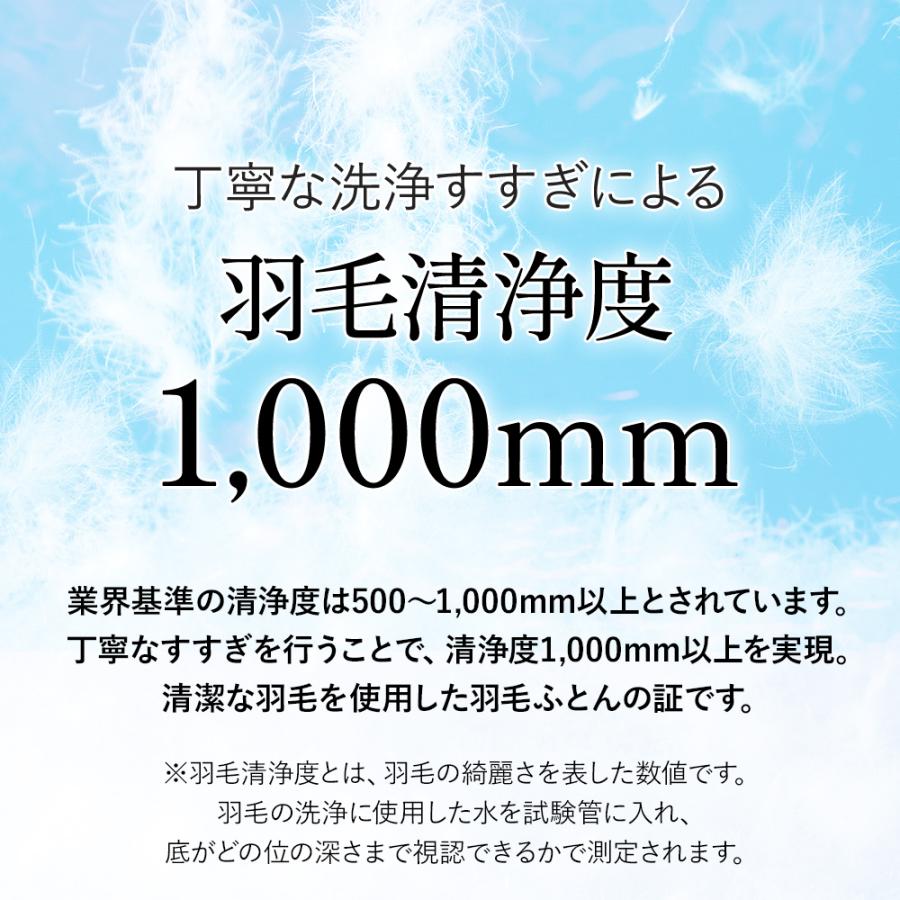 ＼限定セット／ 羽毛布団 カバーセット シングル 掛け布団 冬用羽毛ふとん 昭和西川公式 ベーシックカラー SL 人気のふとんセット｜nishikawastore｜11