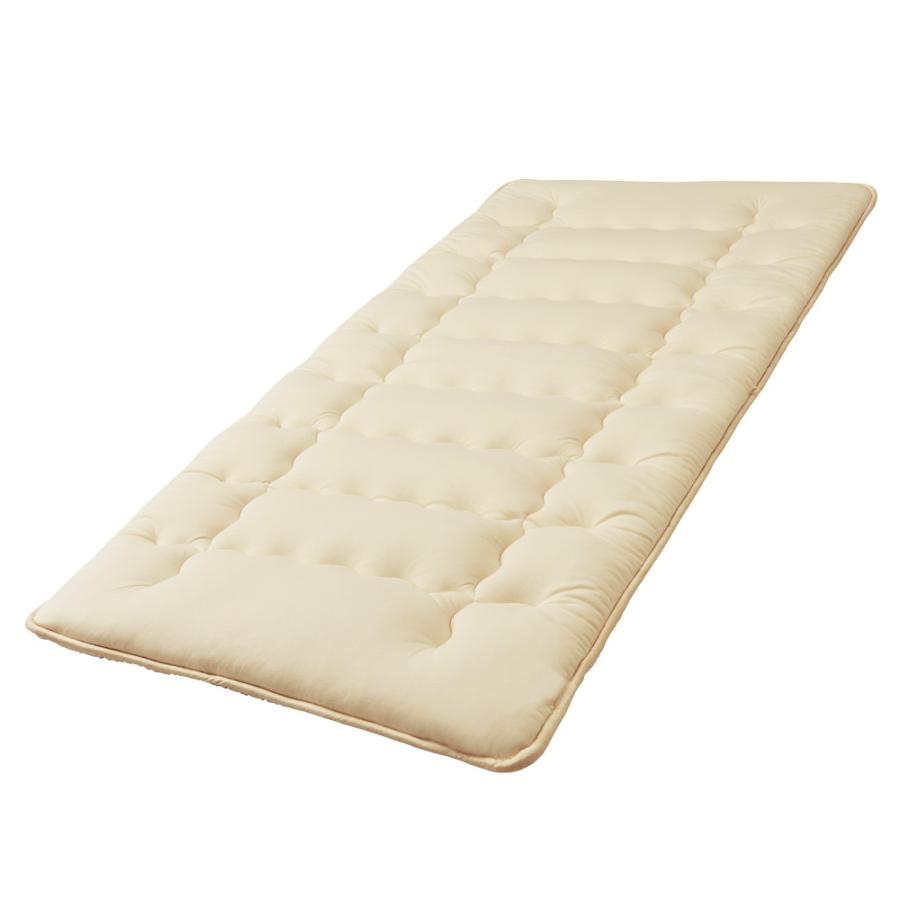 ウール敷き布団 楽天市場】西川 日本製 羊毛 敷き布団 ウール100％ シングル 100