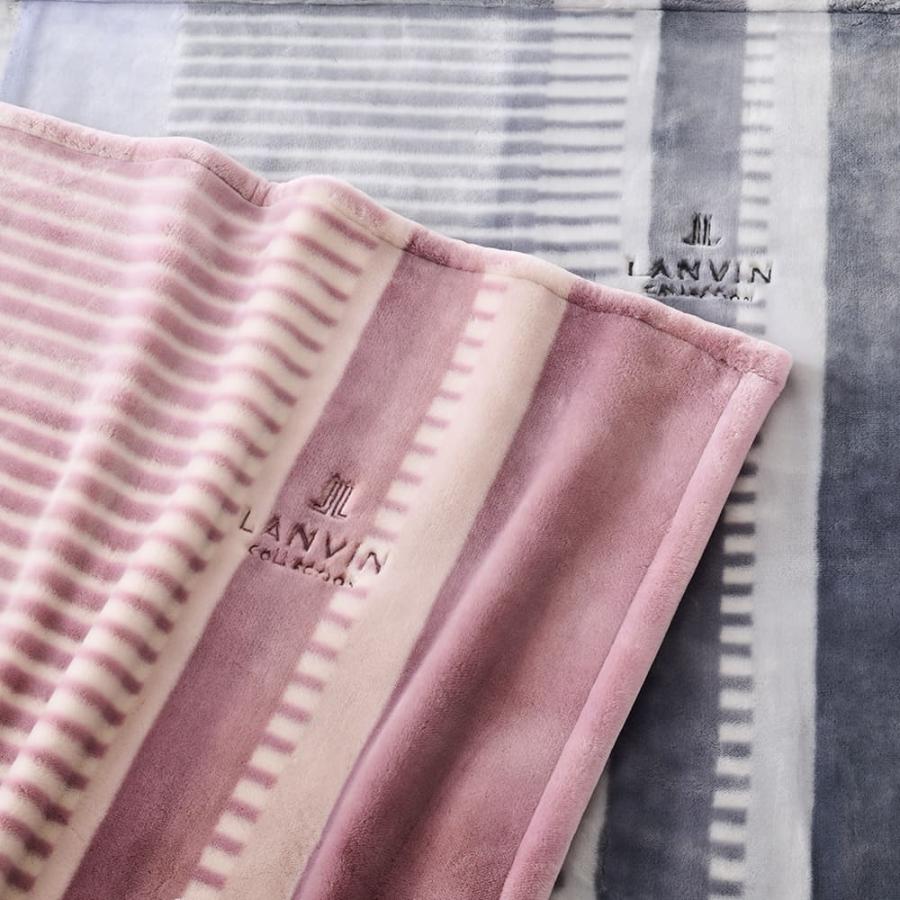 アクリル毛布 140×200cm ルフレ LANVIN COLLECTION 昭和西川 : 西川
