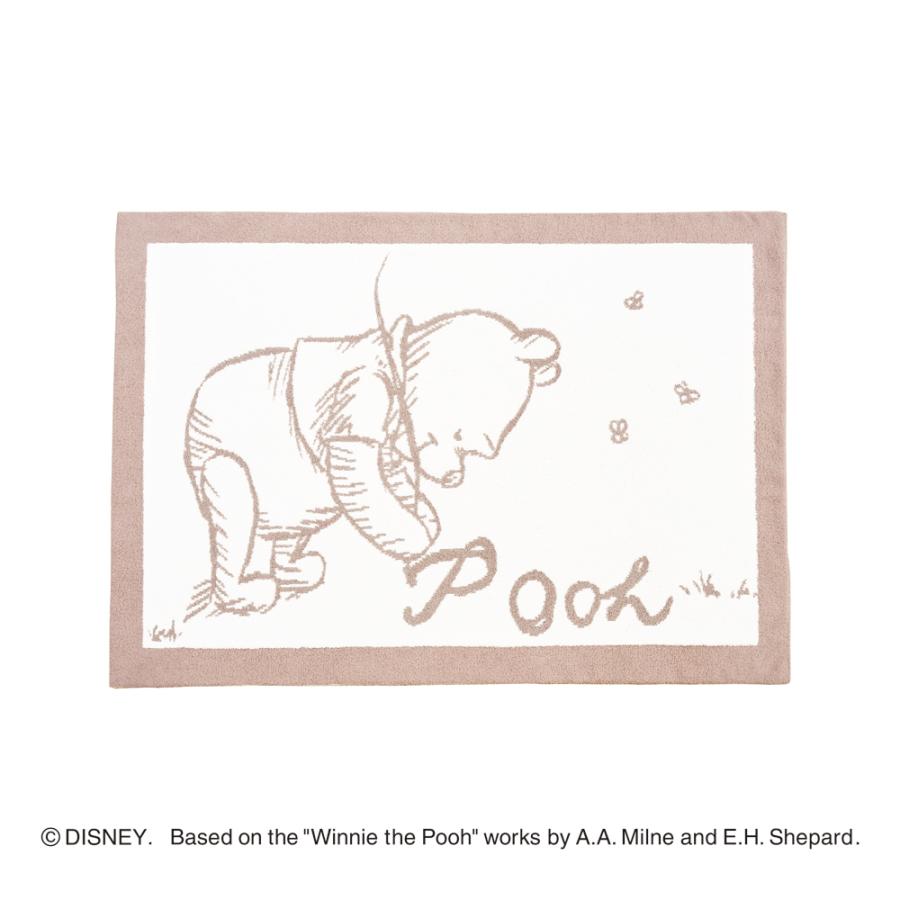 ケット Disney 昭和西川公式 ニットハーフケット くまのプーさん 140 100cm ベージュ 西川ストア Paypayモール店 通販 Paypayモール