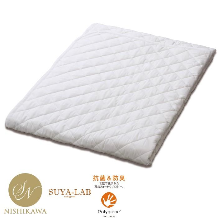 昭和西川 直営 スヤラボ 綿 ベッドパッド SU3919 シングル 100×200cm  送料無料  敷パッド ベッドパッド 綿 コットン 湿気 除湿 ドライ 西川 公式 爆買 | 西川