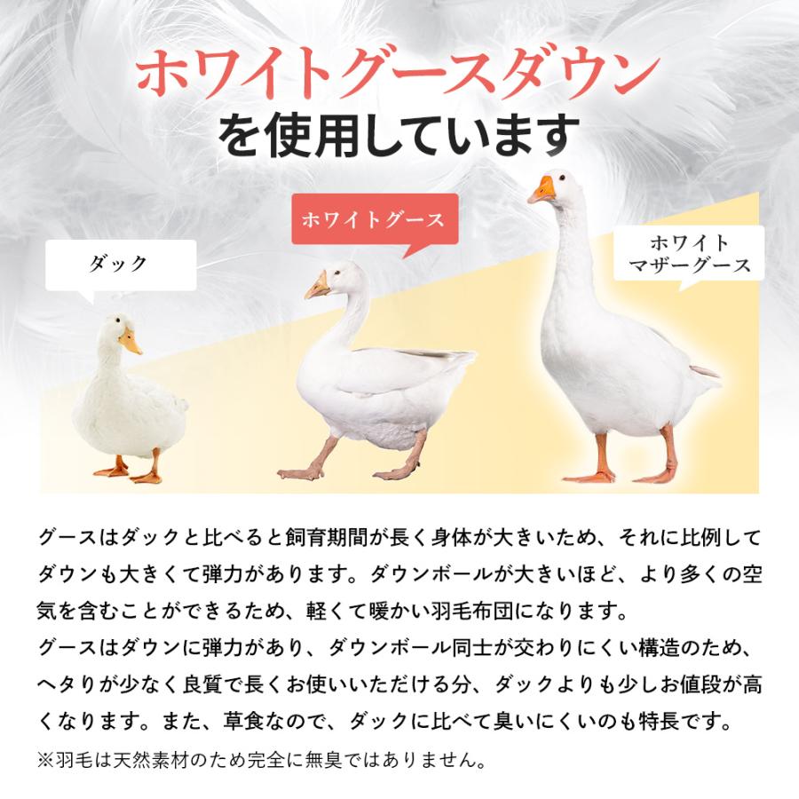西川（nishikawa） 羽毛布団 ダブル ロング 昭和 羽毛掛けふとん