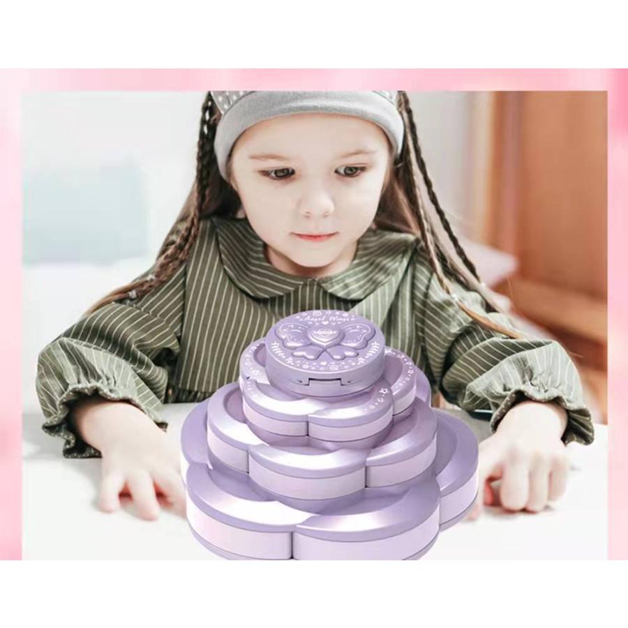 子供用メイクセット キッズメイクアップ 化粧品 メイクアップ 女の子 おままごと お化粧セット 化粧ケース メイクおもちゃ|nishiki-art|02
