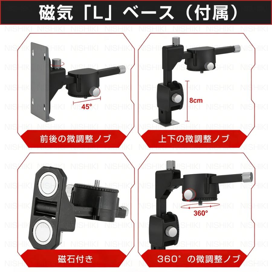 レーザー墨出し器 16ライン 4×360° グリーンレーザー 自動補正 高精度