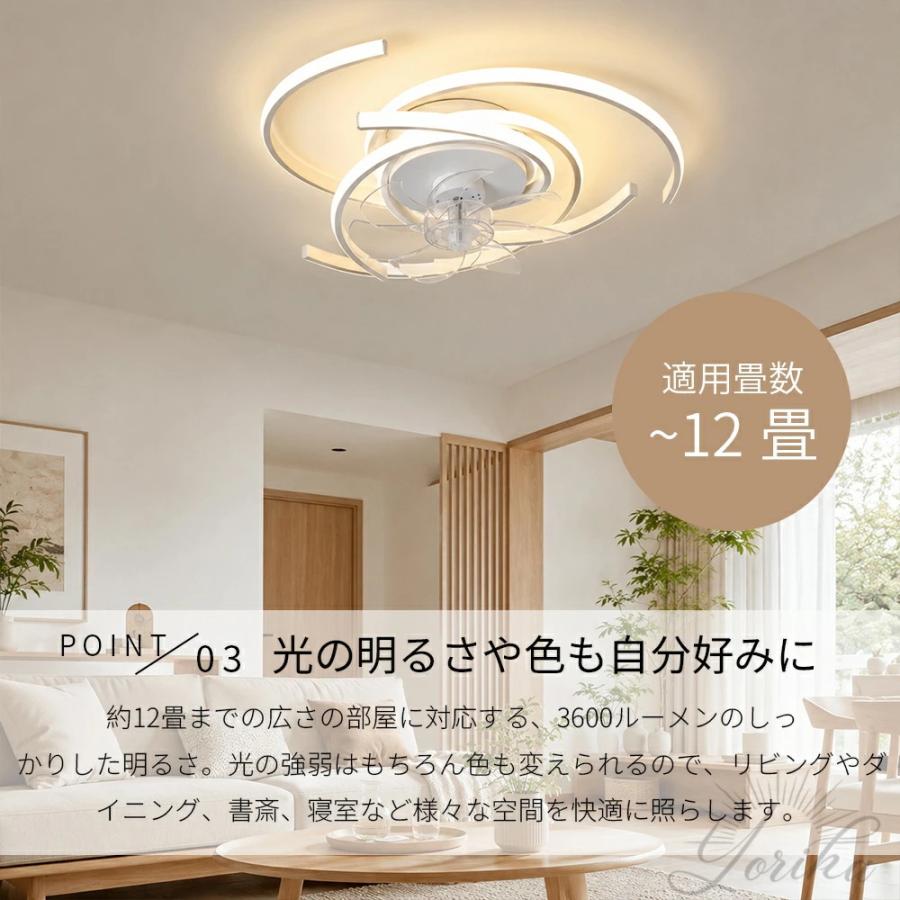 シーリングファンライト 12畳 首振り★新品未使用 シーリングファンライト 首振り led シーリングライト ファン付き