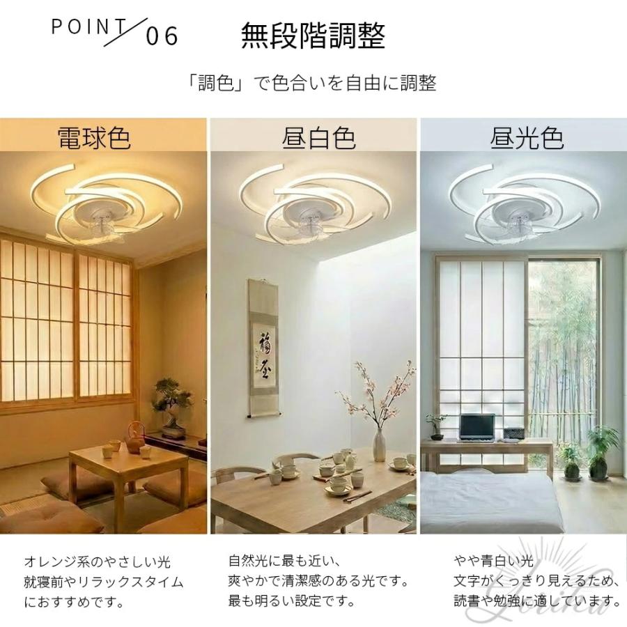 シーリングファンライト 首振り led シーリングライト ファン付き