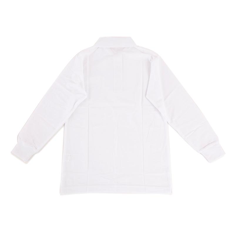 小学生 制服 ポロシャツ キッズ 長袖 鹿の子 女子 A体 100A-160A 白 | ブランド登録なし | 02