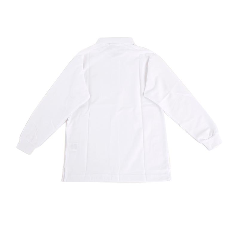 小学生 制服 ポロシャツ キッズ 長袖 鹿の子 男子 A体 100A-160A 白 | ブランド登録なし | 02