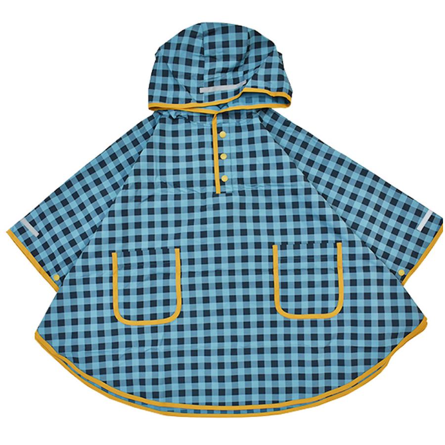 Ocean&Ground（オーシャンアンドグラウンド） レインポンチョ ギンガム