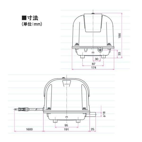安永　AP-40P　 ６孔分岐管付エアーポンプ AP-40P（6方分岐装置付き） エアーポンプ AP−40P 安永