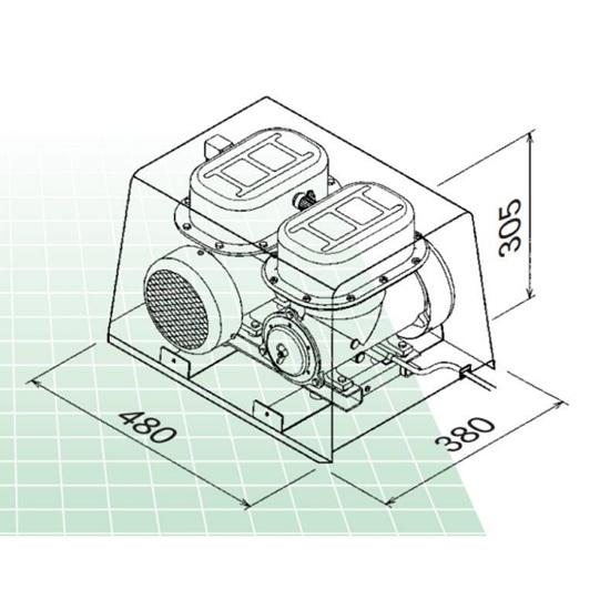 大晃 ダイアフラムブロワ DF-300(100V) 同梱不可 □☆ : 株式会社大谷 