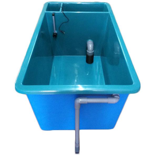 金魚用FRP水槽　100〜450L 新作】FRP水槽 金魚 めだか 繁殖 ビオトープ 2分割 50リットル 55cm