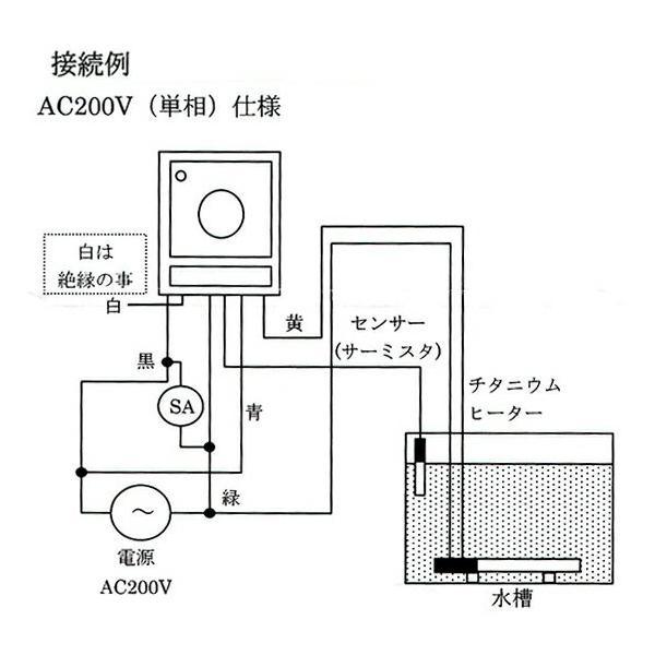 日東(ニットー) チタンヒーター用制御BOX 三相200V 3kw 4本(12kw 日東(ニットー) チタンヒーター用制御BOX 三相200V 3kw 4本(12kw