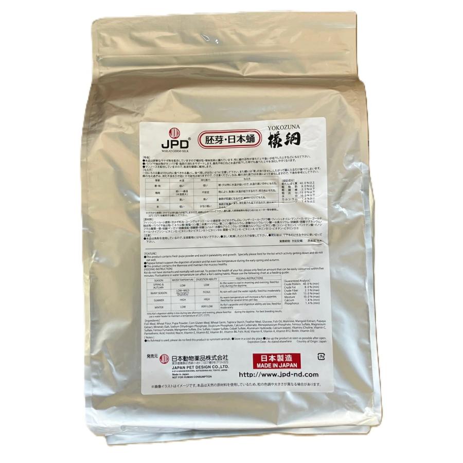 JPD 日本動物薬品 横綱 L 浮上 15kg 1袋<br>送料無料 但、一部地域除 同梱不可