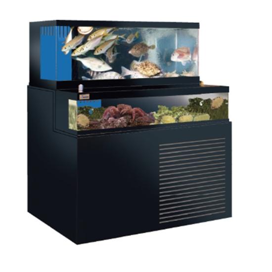 ☆ゼンスイ 2段式活魚水槽 潮 1200ZW 水槽フルセット SUS架台・化粧 