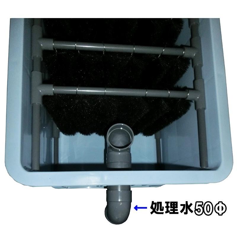 1〜3tの池・水槽用濾過槽+日立ハンディポンプC-P60X+HK 1〜3tの池・水槽用濾過槽+日立ハンディポンプC-P60X+HK