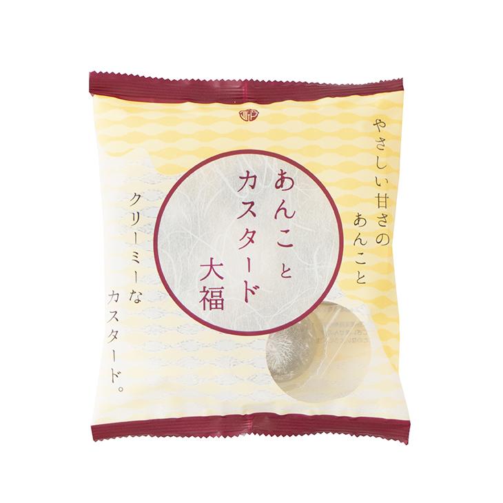 あんことカスタード大福  五十鈴 もちもち 自家用 家庭用 お茶菓子 餅 美味しい おやつ お菓子 生菓子 大福 お餅 もち おもち 和スイーツ | 