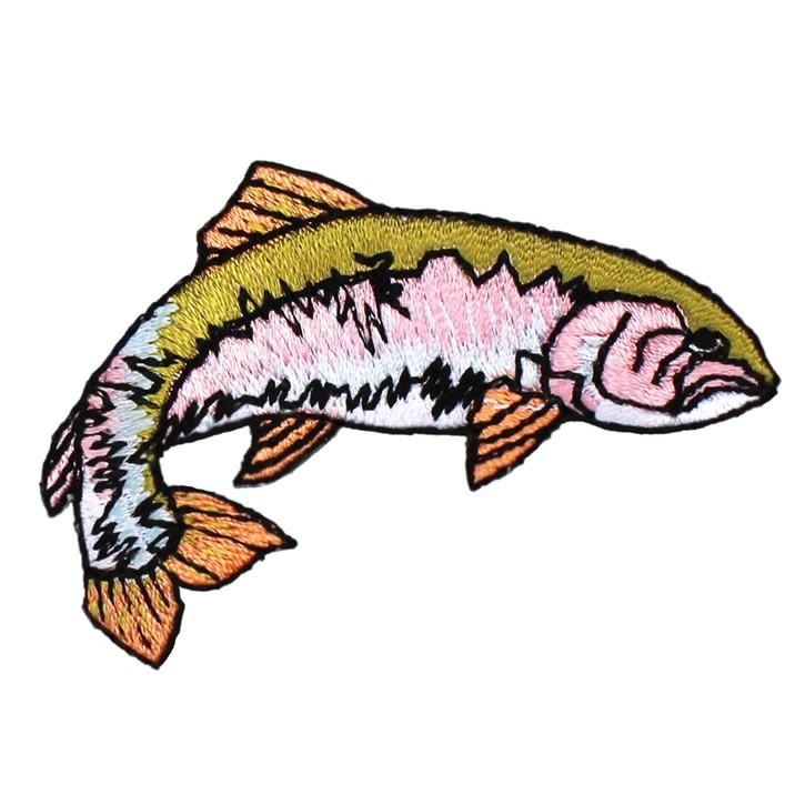 吉田光 　ペルフェット　ワッペン　ブローチ　山女魚　ヤマメ 吉田光 ペルフェットワッペンブローチ山女魚ヤマメ