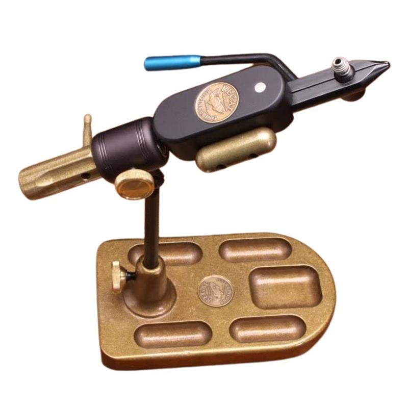 Regal Revolution Vise with Traditional Jaw and Bronze Pocket Base