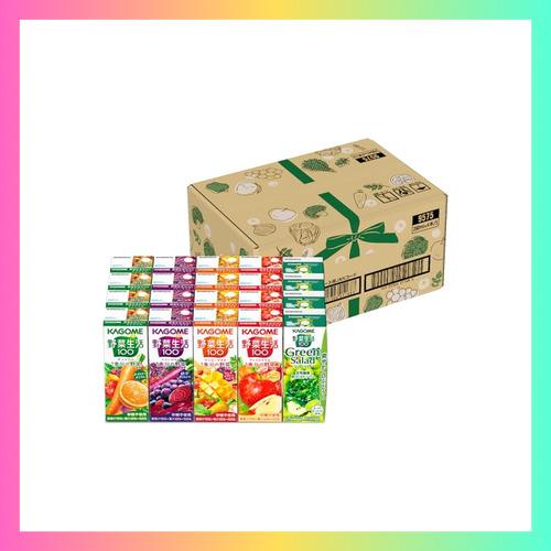 野菜生活 カゴメ 野菜生活100 アソートセット 200ml紙パック×20本