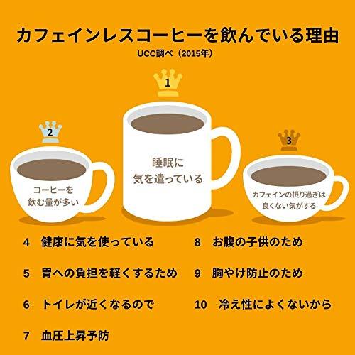 UCC おいしいカフェインレスコーヒー ドリップコーヒー 7g×50袋｜nishimashop｜05