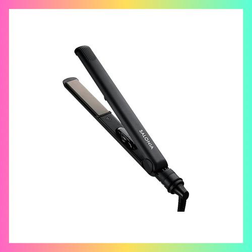 [新品] ストレートアイロン 24mm SL-004SAB ブラック サロニア ストレートアイロン ヘアアイロン 24mm ブラック SL-004SAB