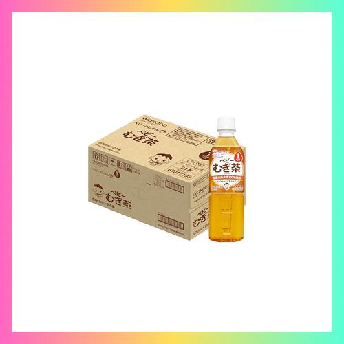 和光堂 ベビーのじかん むぎ茶 ベビー飲料 500ml×24本