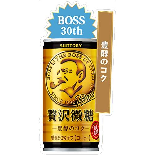 サントリー コーヒー ボス 贅沢微糖 185g×30本 |  | 01