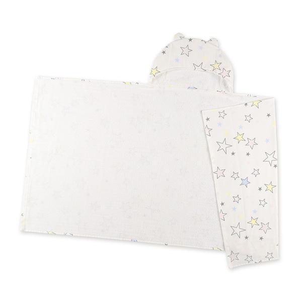 フード付き湯上りポンチョ 60 1cm 西松屋 Yahoo 店 通販 Yahoo ショッピング