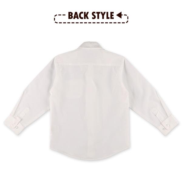 ブロード長袖シャツ【100cm・110cm・120cm・130cm】|nishimatsuya|03