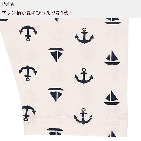 5分丈レギンス マリン柄 80cm 90cm 95cm 西松屋 Yahoo 店 通販 Yahoo ショッピング