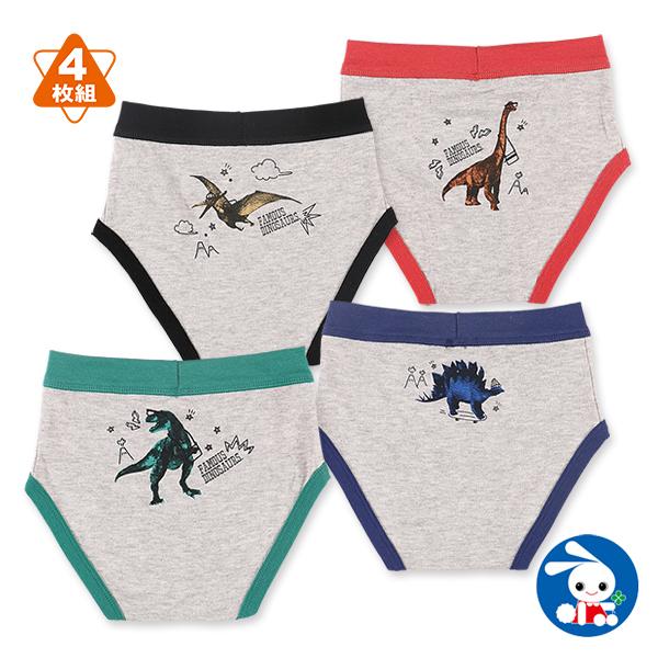 4枚組前あきブリーフ 恐竜 100cm 110cm 1cm 130cm 西松屋 Yahoo 店 通販 Yahoo ショッピング