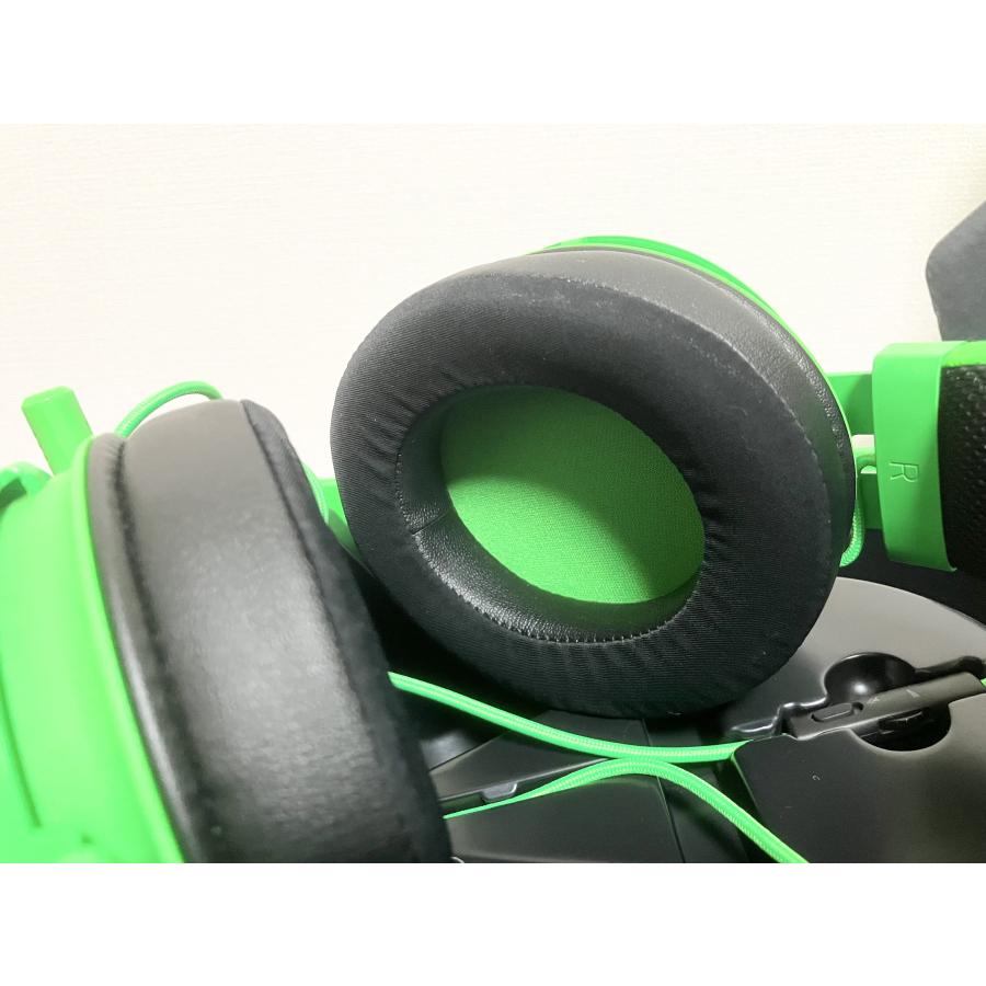 中古動作品】Razer Kraken Green ゲーミングヘッドセット RZ04