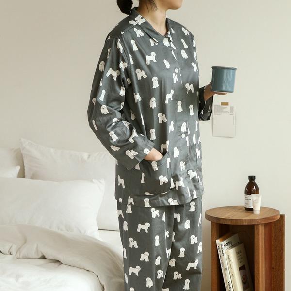 100 本物保証 Dailylike デイリーライク 全身ビションのサテンコットンパジャマ ビションフリーゼ Mサイズ激安 セール Ds Tfc通販 通販 Yahoo ショッピング 第1位獲得 Www Ladislexia Net