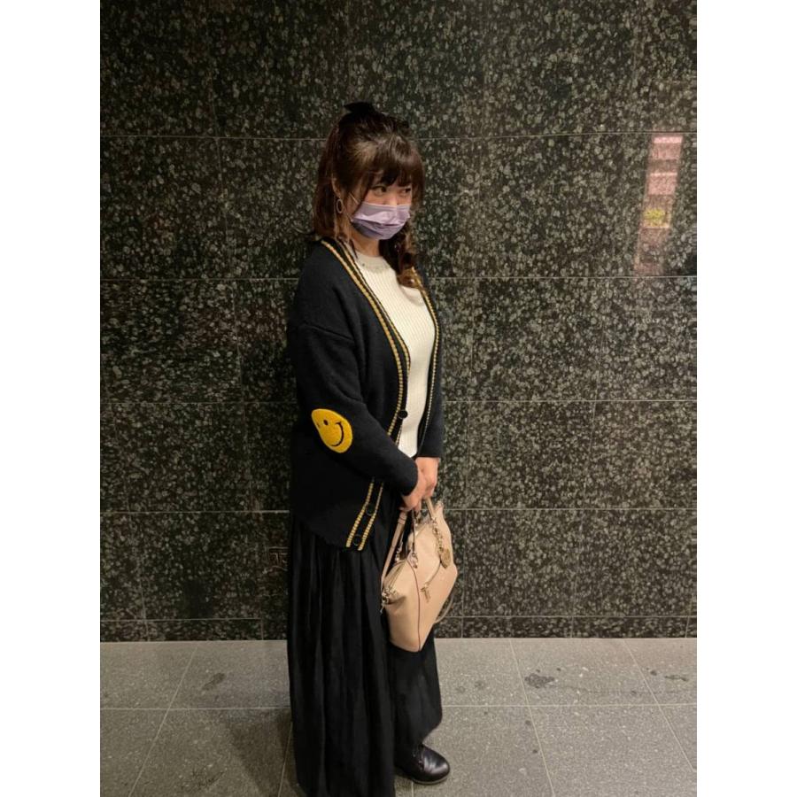 万田ちゃんさまへ⭐️新品未使用⭐️アルページュストーリー　ワッペンカーディガン Get What I Want Grandpa Cardigan in Lavender + Red *RESTOCKING