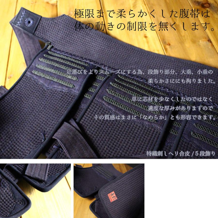 剣道防具一式セット　防具入れ、つば付き 西日本武道具 剣道 防具セット 6mm 特織刺地 赤無幻 布団ナナメ