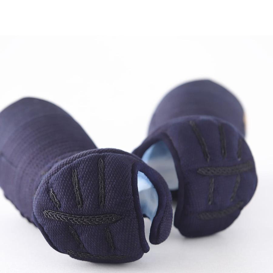 西日本武道具 剣道 防具 甲手単品 武州正藍染 日本製 紺革 6mm