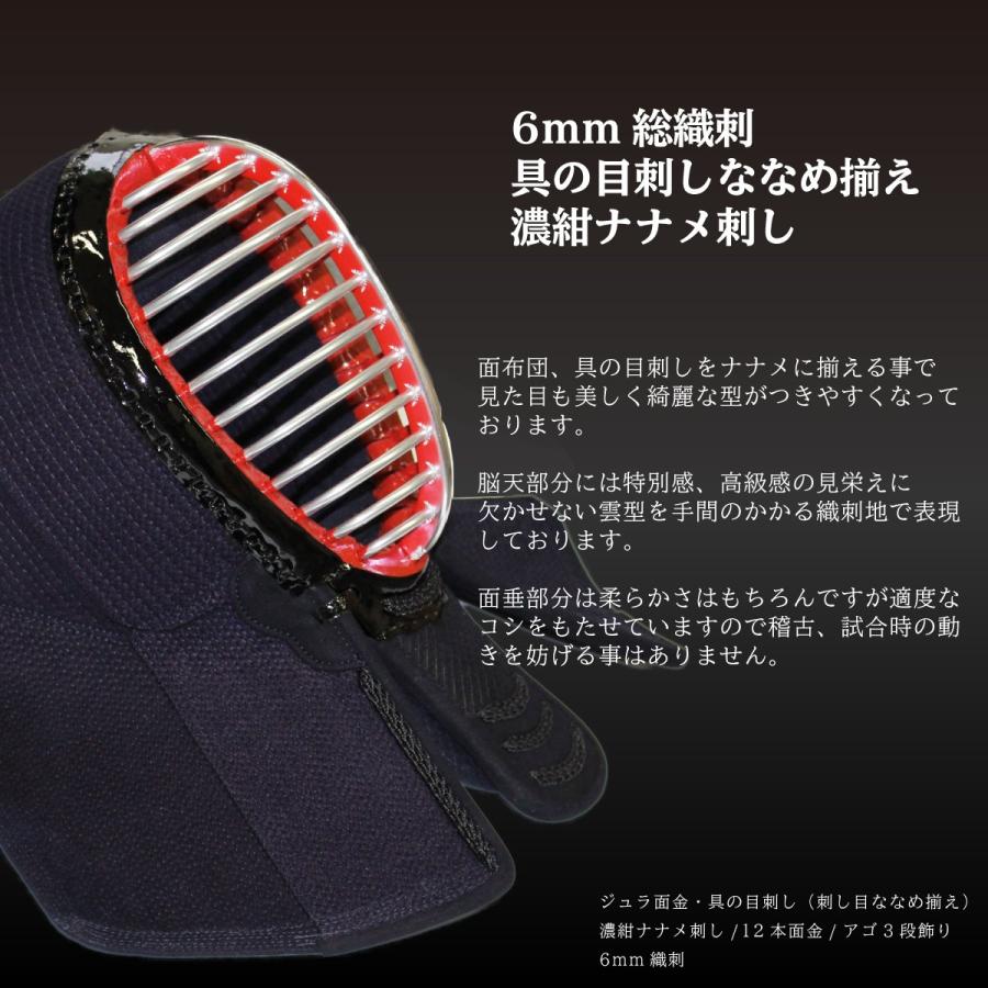 西日本武道具 剣道 防具 面単品 頂黒 SSサイズ 具の目刺しナナメ 西日本武道具 剣道 防具 面単品 頂黒 SSサイズ 具の目刺しナナメ