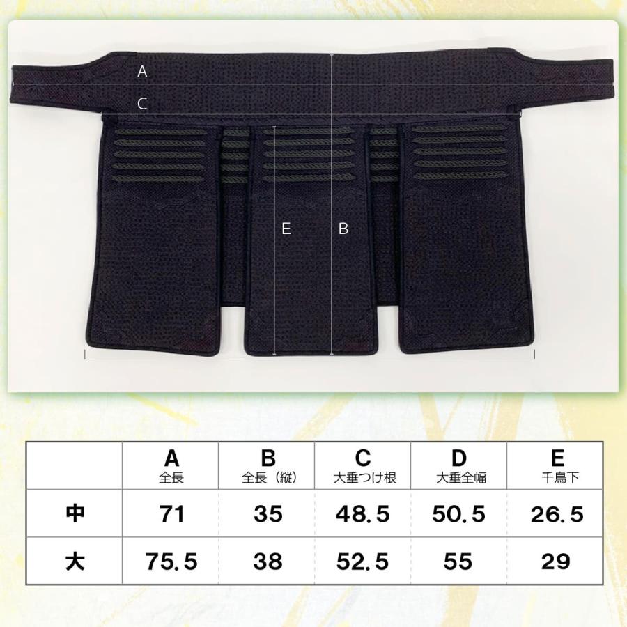 西日本武道具 剣道 防具 剣道具 垂単品 実戦型 迅 - JIN 6mm 西日本武道具 剣道 防具 剣道具 垂単品 実戦型 迅 - JIN 6mm