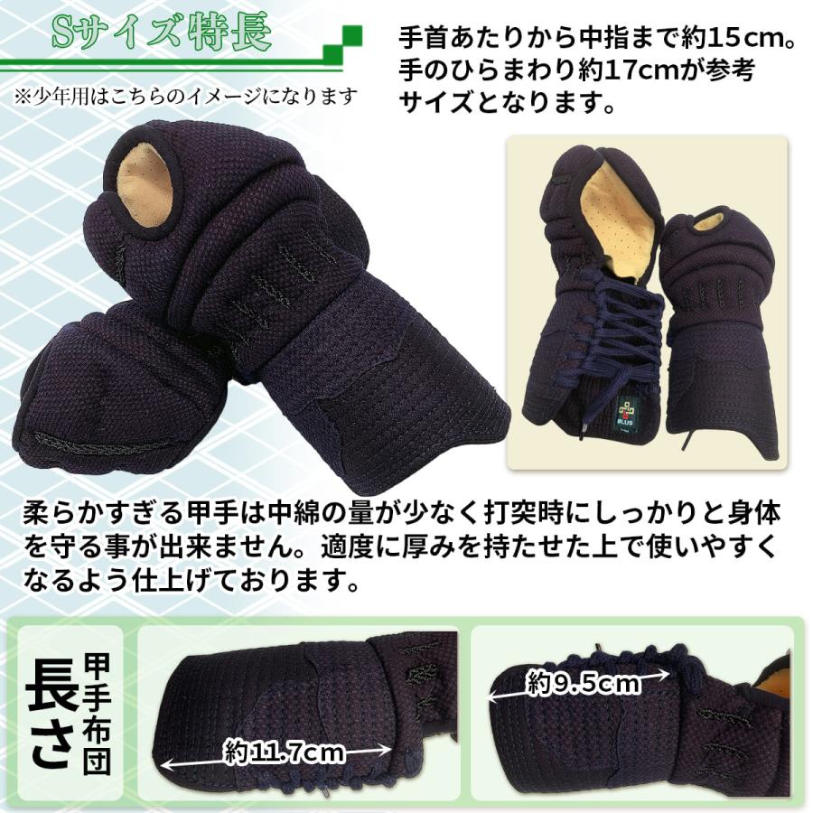 西日本武道具 剣道 防具セット BLUS 6mm 総織刺（面紐・面乳革付