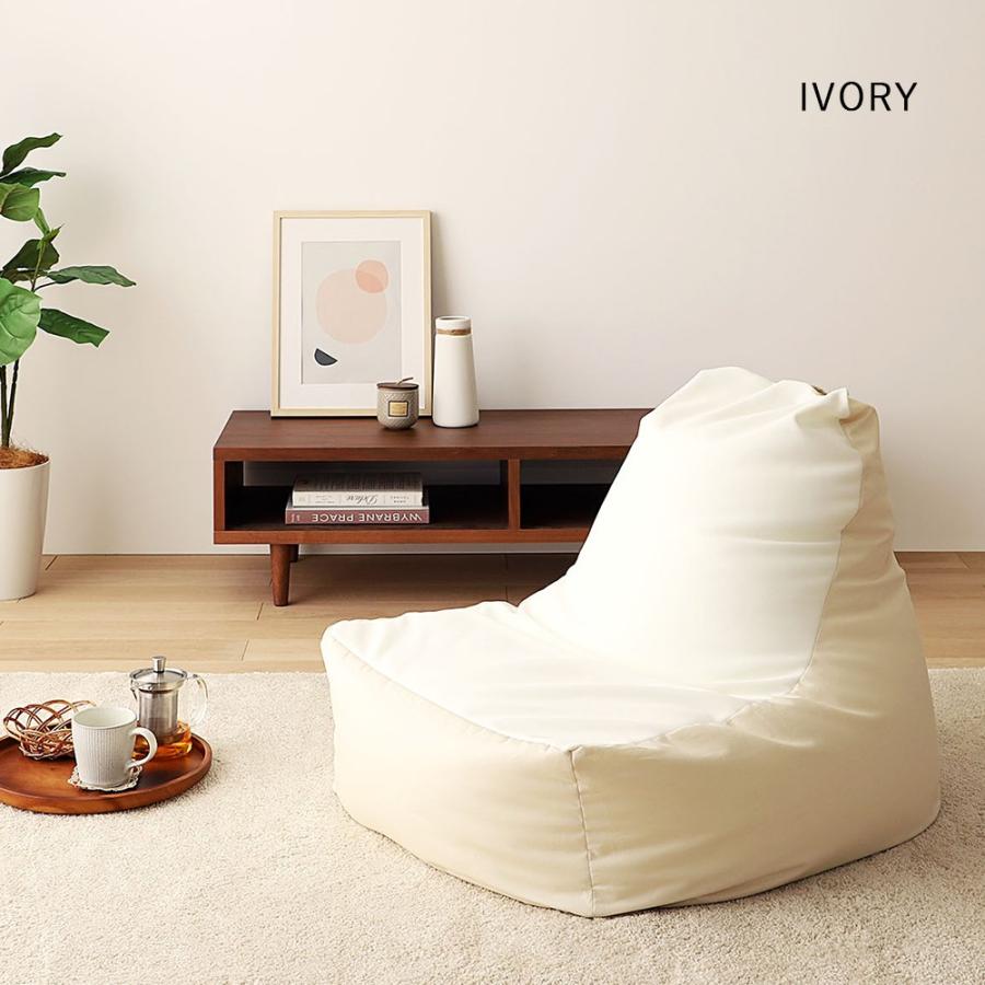 フロアソファ  1人掛け クッション カラー シンプル 子供 日本製 フロア 背もたれ リビング 座椅子 寝室 リラックス ビーズソファ 北欧 |  | 07