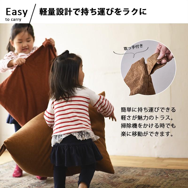 ビーズクッション 軽量 コーデュロイ 三角 日本製 クッション 座椅子 フロアクッション フロアソファ Sサイズ Mサイズ 国産 |  | 03