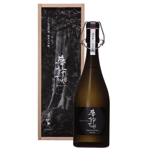 美丈夫　夢許　time　純米大吟醸　定価11万円 日本酒 高知 浜川商店 美丈夫 純米大吟醸 夢許 TIME タイム 県産杉