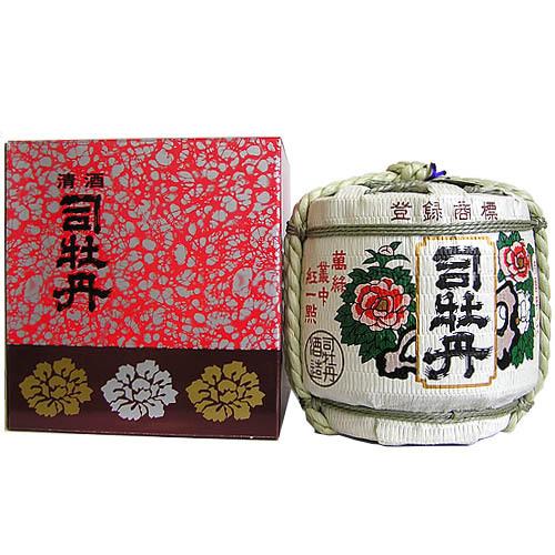 司牡丹酒造 日本酒 高知 菰樽 金鳳 司牡丹 箱入 1800ml 結納 婚礼 祝